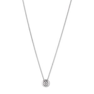 Diamonds by Christ, Diamonds by Christ Zargen-Solitaire Collier, Diamonds by Christ Solitär Halsschmuck