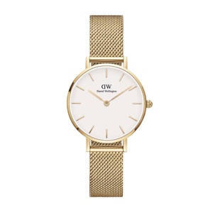 Daniel Wellington, Daniel Wellington Petite Uhren Unisex, Daniel Wellington DW00100350 Petite Evergold Damenuhr