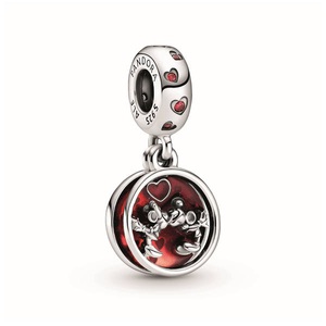 Pandora, PANDORA Charm Damen Silber ONE SIZE, Pandora Love and Kisses Charm Damen