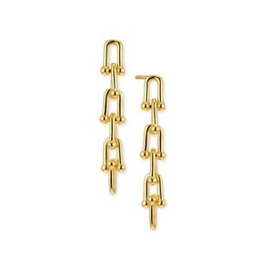Christ, Christ Chain Link Ohrschmuck Damen, 