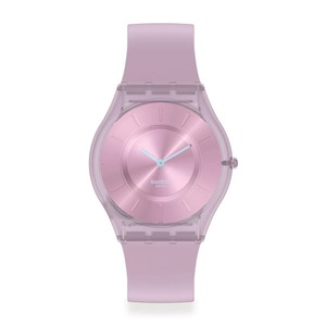 Swatch, Analoguhr Damen Lavendel 34mm, Swatch Skin Classic Uhren Damen