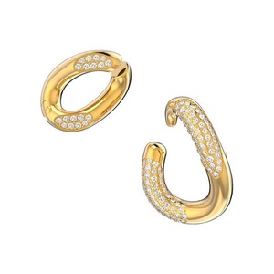 Swarovski, Earcuff Damen Goldfarben ONE SIZE, Swarovski Dextera Ohrschmuck Damen