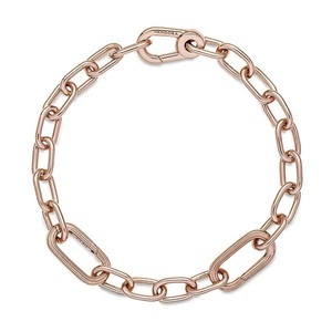 undefined, ArmbandDamenRoségoldfarben17.5CM, Pandora Me Armschmuck Damen