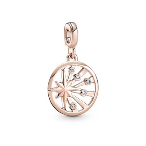 undefined, CharmDamenRoségoldfarbenONESIZE, Pandora Me Charm Damen