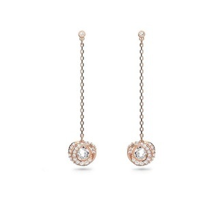 Swarovski, Ohrhänger Damen Roségoldfarben ONE SIZE, Swarovski Generation Ohrschmuck Damen