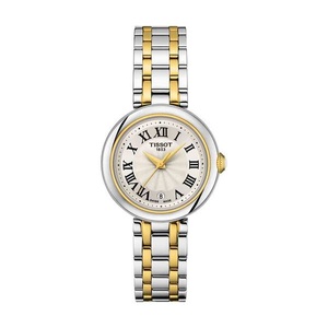 Tissot, Analoguhr Unisex Zweifarbig 26mm, Tissot T-Lady Uhren Damen