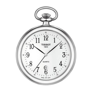Tissot, Tissot Pocket Watch Uhren Unisex, Tissot - Pocket, 48mm, Hellblau