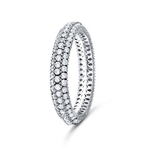 Eternity Ringe, Eternity Ringe Flex Ring Damen, Eternity by Christ Flex Ring Damen
