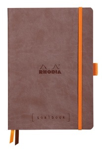 RHODIA, RHODIA Goalbook Notizbuch A5 117572C Softcover Schokoladenb. 240 S., RHODIA Goalbook Notizbuch A5 117572C Softcover Schokoladenb. 240 S.