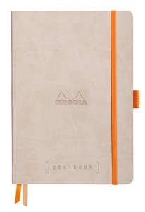 RHODIA, RHODIA Goalbook Notizbuch A5 117574C Softcover beige 240 S., RHODIA Goalbook Notizbuch A5 117574C Softcover beige 240 S.