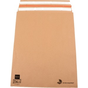 Elco, ELCO Versandtasche 380x475mm 858392602 Kraft, braun 100 Stück, ELCO Versandtasche Zero Plastic M 380 x 475 mm, 100 Stück