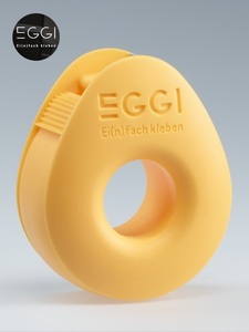 EGGi, Klebebandabroller Klebebandabroller, EGGI Klebefilmabroller 12-19mmx10m 22-03PO pastell orange