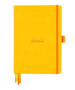RHODIA, RHODIA Goalbook Notizbuch A5 118585C Hardcover gelb 240 S., RHODIA Goalbook Notizbuch A5 118585C Hardcover gelb 240 S.
