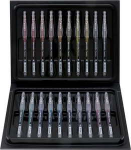 KARIN, KARIN Gelpen DECOGEL 1.0 Metallic 30C3 20 Farben, Karin Fasermaler Metallic, 20er Color Set