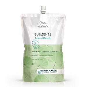 undefined, Wella Elements Calming Shampoo 1000 ml - Nachfüllpack, Wella Elements Calming Shampoo 1000 ml - Nachfüllpack
