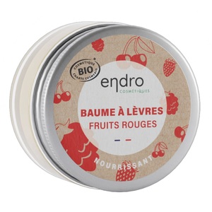 Endro, Endro natürlicher Lippenbalsam, rote Beeren, 15ml, Endro natürlicher Lippenbalsam, rote Beeren, 15ml