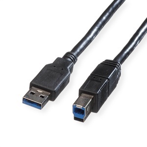 ROLINE USB 3.0 Kabel, Typ A-B 3,0m