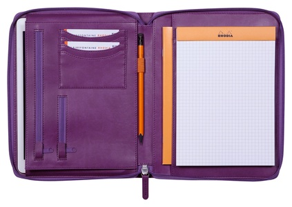 RHODIA, RHODIA Konferenzmappe A5 168105C violet, RHODIA Konferenzmappe A5 168105C violet