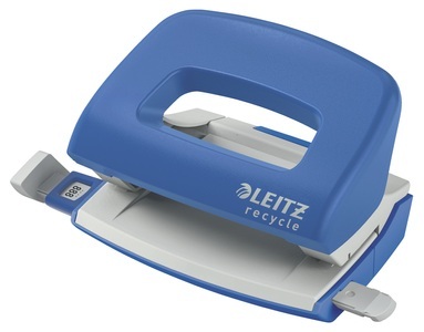 Leitz, LEITZ Locher NeXXt Recycle 5010-00-35 blau, CO2 neutral 10 Blatt, LEITZ Locher NeXXt Recycle 5010-00-35 blau, CO2 neutral 10 Blatt