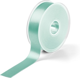 Prym, Prym Satinband, beidseitig gl&auml;nzend, mint 25 mm, Coupon 3 m, 100 % PES