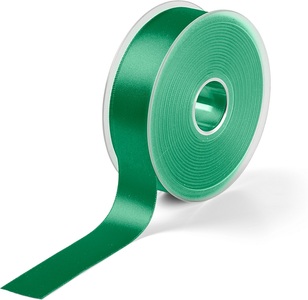 Prym, Prym Satinband, beidseitig glänzend, grün 25 mm, Coupon 3 m, 100 % PES, Prym Satinband, beidseitig glänzend, grün 25 mm, Coupon 3 m, 100 % PES