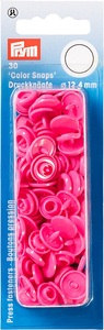 Prym, Druckknöpfe Color Snaps, pink, Prym Druckknopf Color Snaps, pink 12.4 mm, Karte 30 Stk.