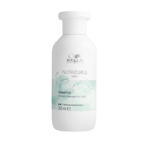 Wella, Wella Nutricurls Curls Shampoo, Wella Professionals NutriCurls Mizellen-Shampoo für Locken 250ml 