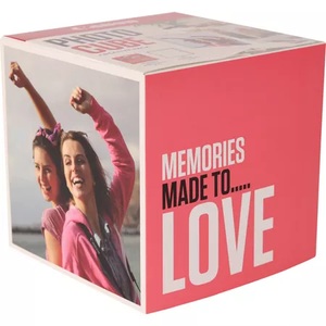 Canon, Canon Photo Cube Creative 13x13 pink PP2015x5 Acryl Fotorahmen inkl. 40 Bl. Fotopapier, CANON Photo Cube Creative 13x13 pink PP2015x5 Acryl Fotorahmen inkl. 40 Bl.
