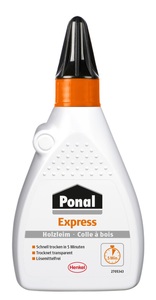 Ponal, Express Holzleim 120 g Tube - schnell trocknend in 5 Minuten, PONAL Holzleim 120g 45-900-335 Express
