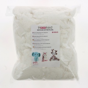 Hoooked, Hoooked Füllmaterial, Perle, Hoooked Füllmaterial, pearl 250 g Beutel, 100 % recyceltes CO