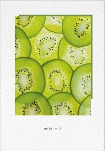 Natur Verlag, NATUR VERLAG Notizbuch Crushpaper A5 11009N Kiwi Foto, dotted, NATUR VERLAG Notizbuch Crushpaper A5 11009N Kiwi Foto, dotted