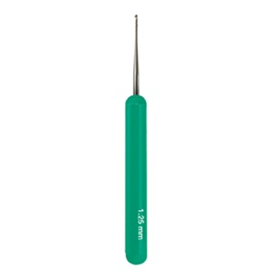 Comair, Comair Strähnennadel m. Halter 1,25mm, Comair Strähnennadel mit Halter 1,25 mm grün