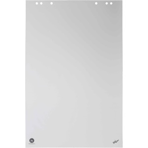 B&Uuml;ROLINE Flipchart-Block 80g 65x98cm 400190534 recycling, blanko 5 St&uuml;ck