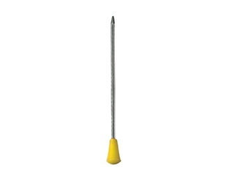Comair, Comair Metallstecker m. Plastikkopf 50er, Comair Metallstecker mit Plastikkopf gelb 65 mm 50 Stk.