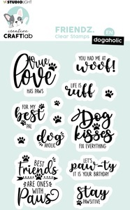 Sizzix, SIZZIX Klarischtstempel Friendz STAMP166 10.5x14.8x0.4cm, SIZZIX Klarischtstempel Friendz STAMP166 10.5x14.8x0.4cm