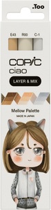 COPIC Marker Ciao 220750312 Mellow Palette 3 St&uuml;ck