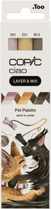 COPIC Marker Ciao 220750302 Pet Palette 3 St&uuml;ck
