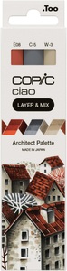 COPIC Marker Ciao 220750304 Architect Palette 3 St&uuml;ck