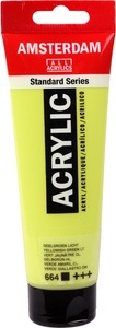 Amsterdam, AMSTERDAM Acrylfarbe 120ml 17096642 gelbgrün hell 664, AMSTERDAM Acrylfarbe 120ml 17096642 gelbgrün hell 664
