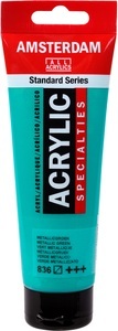 Amsterdam, AMSTERDAM Acrylfarbe 120ml 17098362 metallic grün 836, AMSTERDAM Acrylfarbe 120ml 17098362 metallic grün 836