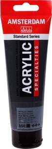 Amsterdam, AMSTERDAM Acrylfarbe 120ml 17098502 metallic schwarz 850, AMSTERDAM Acrylfarbe 120ml 17098502 metallic schwarz 850