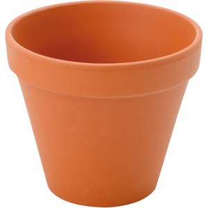 Spang, Spang Tontopf, Spang Pflanzengefäss Rund Terrakotta | ? 13 × 12 cm | 0.9 l