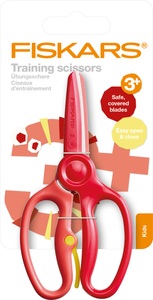 Fiskars Übungsschere ab 3 Jahre, rot