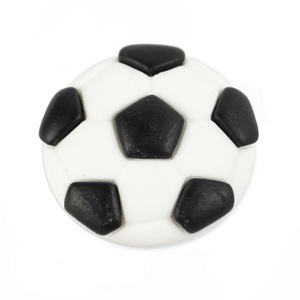 ROOST, ROOST Magnet Fussball 4.2x4.2cm PA-M2475 weiss, schwarz, ROOST Magnet Fussball 4.2x4.2cm PA-M2475 weiss, schwarz