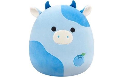 Squishmallows, SQUISHMALLOWS Rutanya Blaubeer-Kuh 30cm 6700.45325 blau