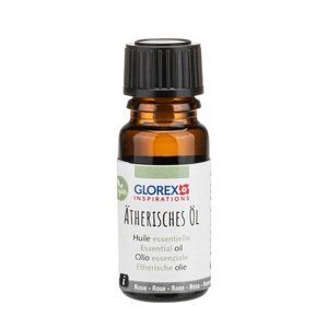 GLOREX, Ätherisches Öl 10ml Rosenöl naturident., GLOREX Ätherisches Öl 10ml 61602300 Rosenöl naturidentisch