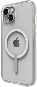 Gear4, Gear4 (by Zagg) - iPhone 14 Antibakterielle MagSafe Schutzhülle Crystal Palace Snap D3O aus Recycelten Materialien (702010021) - Transparent, GEAR4 Crystal Palace Cases Snap 702010021 iPhone 14/13,Clear