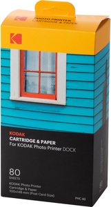 Kodak, Kodak PHC-80 - Photo Printer Dock Cartridge 80 Blatt, Kodak Sofortbildfilm PHC-80