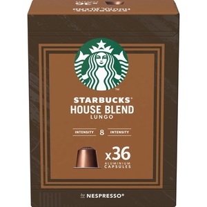 Starbucks, Starbucks Kaffeekapseln House Blend Lungo 36 Stück, STARBUCKS Kaffeekapseln House Blend 6200069 Lungo 36 Stück