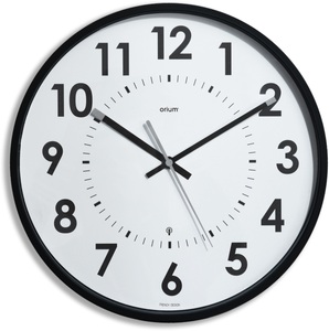 CEP, CEP Wanduhr 35cm 2115250011 weiss, Funkuhr